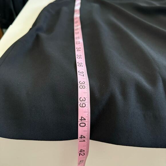 M.M.‎ Lafleur Dress Short Sleeve Cross Wrap Front Black Size 10 - Picture 13 of 13